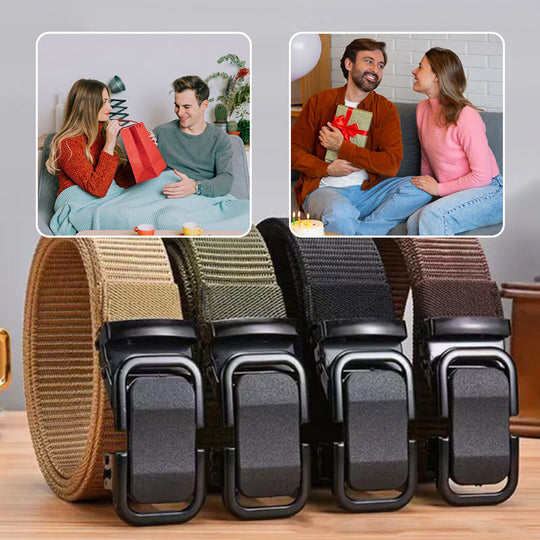 ✨🎁Herren robuster taktischer Nylon-Gürtel🔥