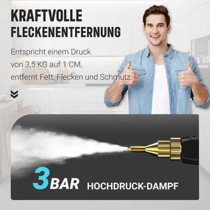 🔥2025 neuer, verbesserter heißer Verkauf🔥2500W-Handdruck-Hochtemperatur-Dampfreinigungsmaschine