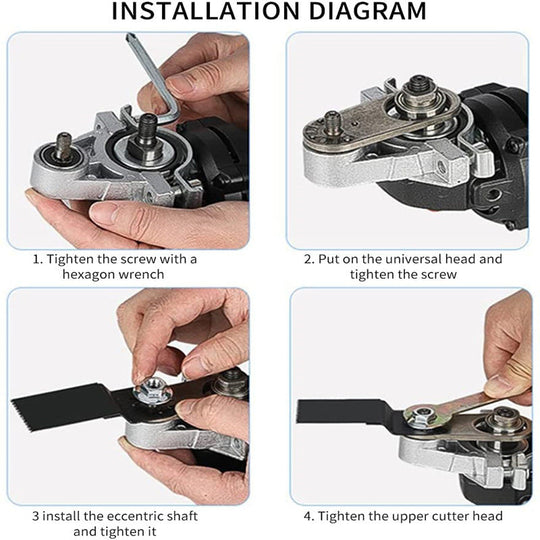 Winkelschleifer-Adapter &amp; Aufsatz-Set-5