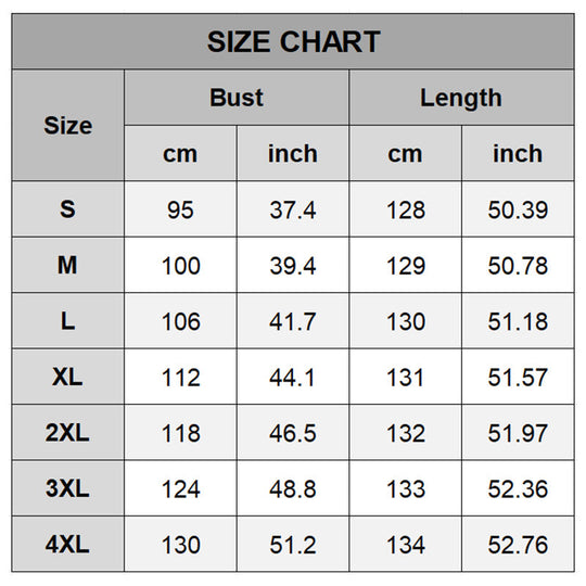 Übergroßes, fließendes Kleid mit Rüschen und Lagen