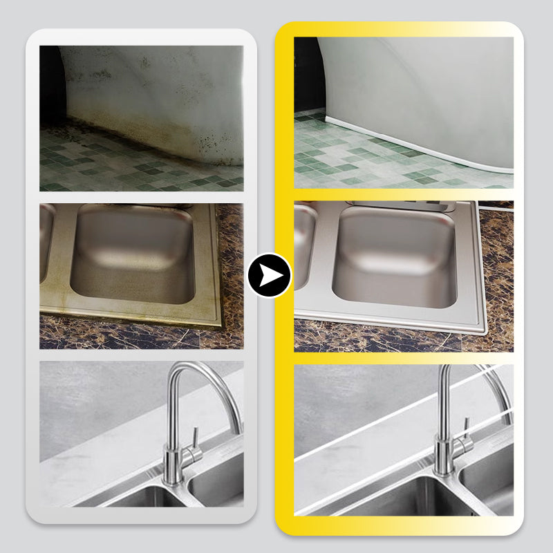 🏠 KAUFE 2, ERHALTE 1 GRATIS! ⛏️ Weiße Dichtungsmasse Multifunktion – Wasserdicht, Schimmelresistent &amp; Mit Abzieher 🧱
