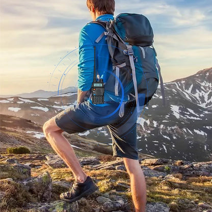 🔥Heißer Verkauf 50 % Rabatt🔥📡 UV-5R Amateurfunkgerät mit großer Reichweite UV5R Funkgerät Dualband Walkie