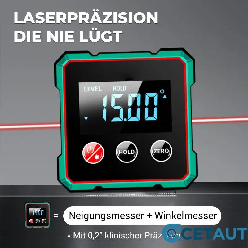 🔧Hot 50% off🔥 Magnetischer digitaler Winkeldetektor mit elektronischem Laser