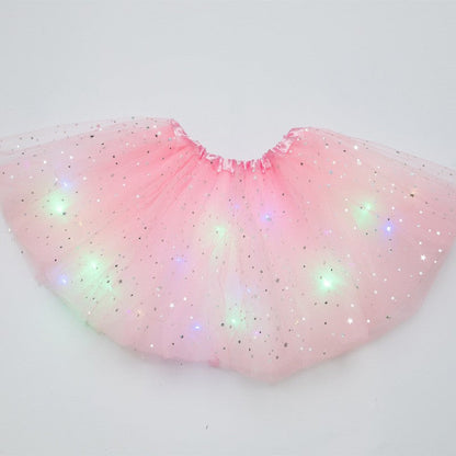 💕Heißer Verkauf 49 % Rabatt🌸✨Magischer & leuchtender LED-Tutu-Rock✨