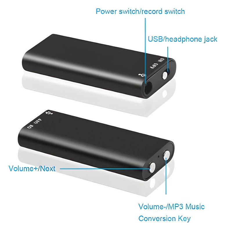 🎙️✨ Mini Digitaler Stift-Audio-Rekorder – Diskrete Langzeitaufnahme, Einfacher Transfer & Nachhaltige Qualität für Schule, Büro und Unterwegs ✨🎧