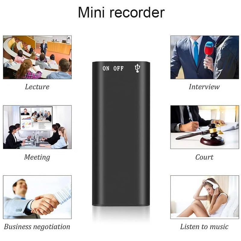 🎙️✨ Mini Digitaler Stift-Audio-Rekorder – Diskrete Langzeitaufnahme, Einfacher Transfer & Nachhaltige Qualität für Schule, Büro und Unterwegs ✨🎧