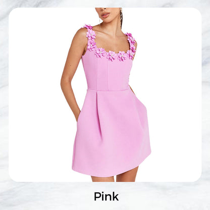 Die dame trägt einen eleganten kringelausschnitt