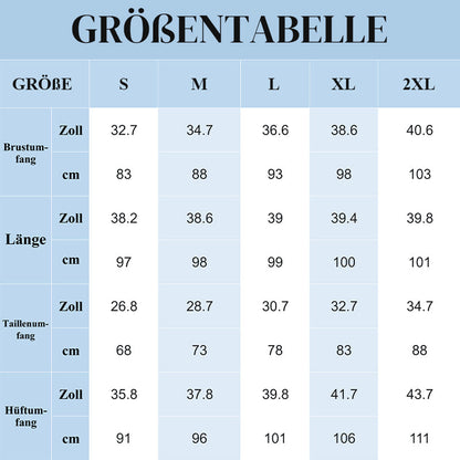 🌷Frühling Vorverkauf 50% Rabatt🍃Denim U-Ausschnitt Neckholder-Kleid mit Schlitz und verstellbaren Schulterträgern