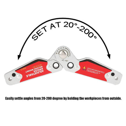 Einstellbares Mehrwinkel-Schweißmagnet-Klemmwerkzeug