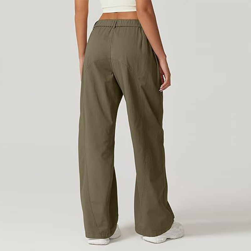 ⏳Begrenzte Zeit 50% Rabatt💥Lässige, lockere Damenhose mit hoher Taille und Taschen