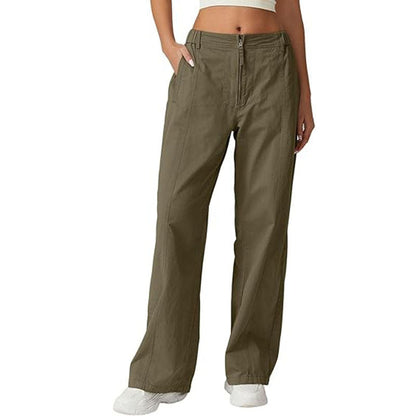 ⏳Begrenzte Zeit 50% Rabatt💥Lässige, lockere Damenhose mit hoher Taille und Taschen