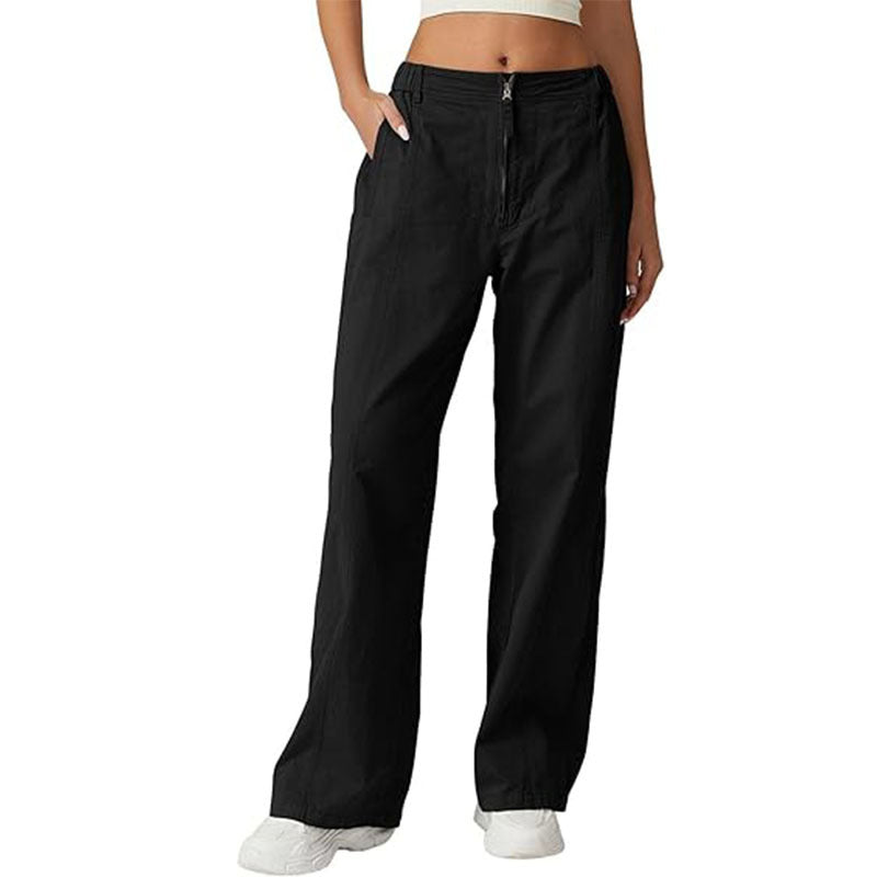 ⏳Begrenzte Zeit 50% Rabatt💥Lässige, lockere Damenhose mit hoher Taille und Taschen