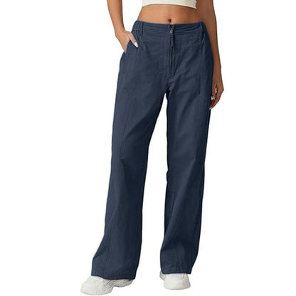 ⏳Begrenzte Zeit 50% Rabatt💥Lässige, lockere Damenhose mit hoher Taille und Taschen