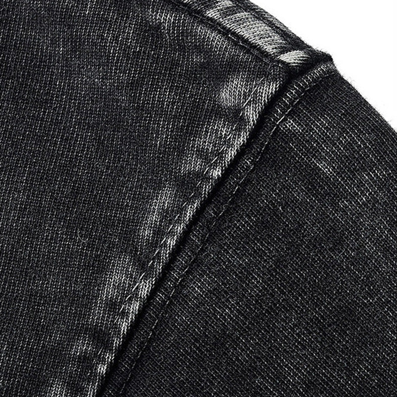 Lockeres einfarbiges Kurzarm-Oberteil im Vintage-Stil