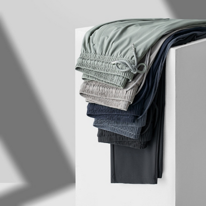 Schnelltrocknende, sportliche Freizeithose mit Eis-Gefühl