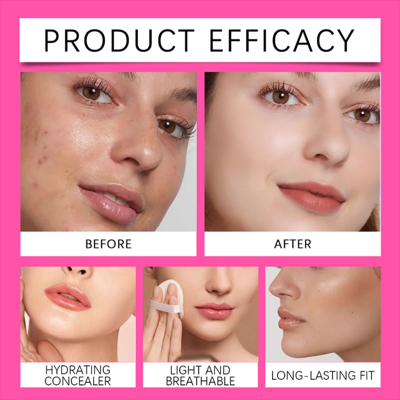 Feuchtigkeitsspendende Creme-Foundation