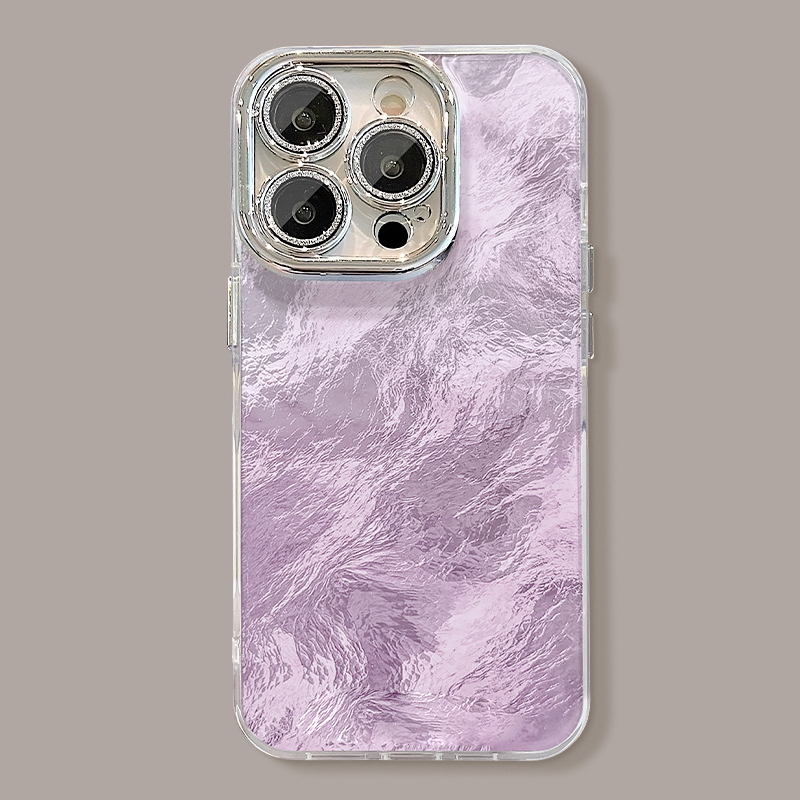 Farbverlauf Handytasche mit Ständer & Kette für iPhone Serie