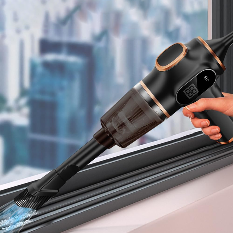 🔋 50% RABATT! ✨ Kabelloser Handstaubsauger mit Saug- &amp; Blasfunktion – Leistungsstark, Vielseitig Einsetzbar &amp; Einfache Leerung 🏎️