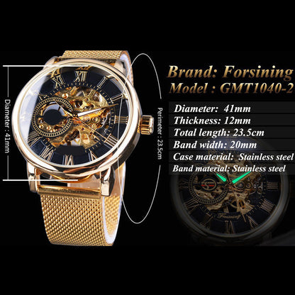 ⏳Zeitlich begrenztes Sonderangebot⌛Skelett-Herrenuhren mit mechanischer Lünette