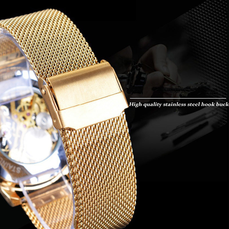 ⏳Zeitlich begrenztes Sonderangebot⌛Skelett-Herrenuhren mit mechanischer Lünette