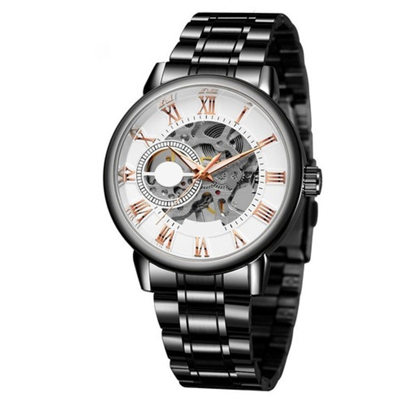 ⏳Zeitlich begrenztes Sonderangebot⌛Skelett-Herrenuhren mit mechanischer Lünette