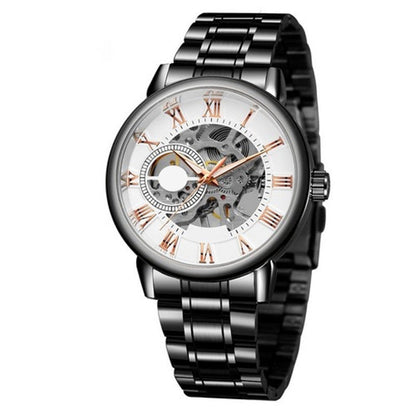 ⏳Zeitlich begrenztes Sonderangebot⌛Skelett-Herrenuhren mit mechanischer Lünette