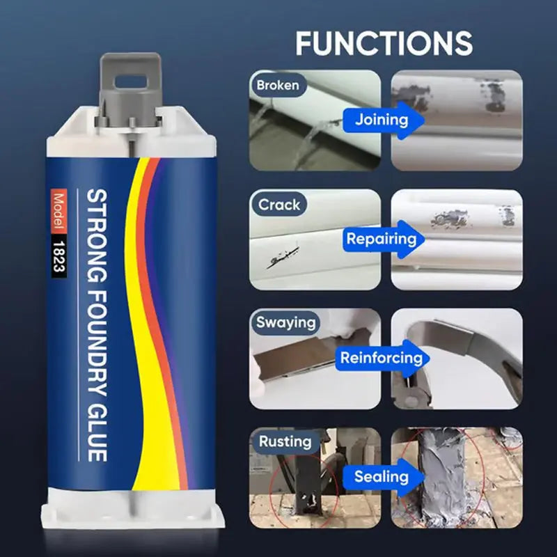 🧰 KAUFE 1, ERHALTE 1 GRATIS! 💎 Hochleistungs-Industrieklebstoff – Hitze- &amp; Schlagfest, Schnellhärtend &amp; Für Alle Materialien 🔥