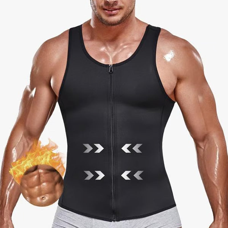 ⚡2026 Heißer Verkauf 50% OFF 🔥Herren Reißverschluss Taille Trainer Trimmer Weste