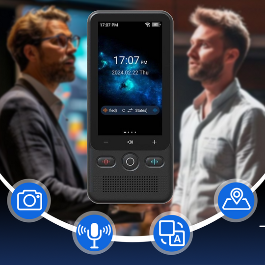 ✈️2026 HOT SALE🗣️50K+ SOLD!🌐Multifunctional Portable Translator – Real-Time 2-Way Voice Translation, Offline Mode &amp; 100+ Languages Supported📱