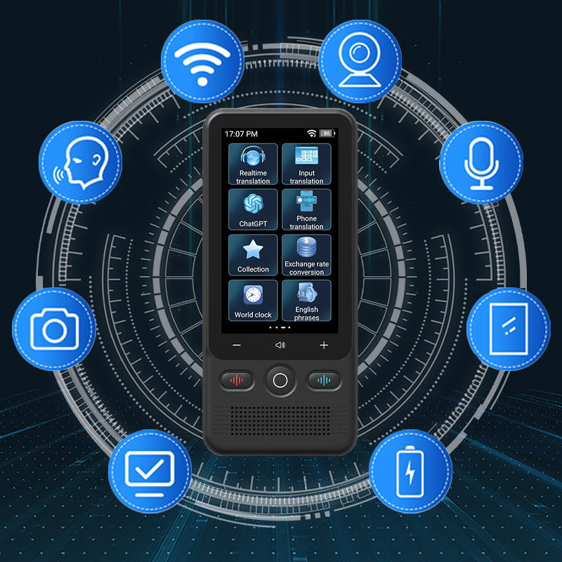 ✈️2026 HOT SALE🗣️50K+ SOLD!🌐Multifunctional Portable Translator – Real-Time 2-Way Voice Translation, Offline Mode &amp; 100+ Languages Supported📱