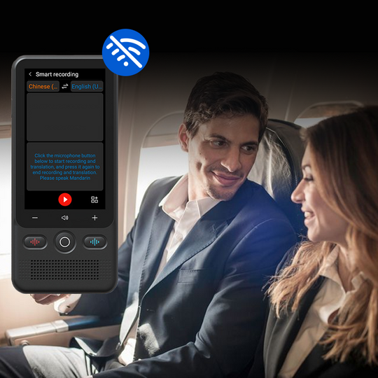 ✈️2026 HOT SALE🗣️50K+ SOLD!🌐Multifunctional Portable Translator – Real-Time 2-Way Voice Translation, Offline Mode &amp; 100+ Languages Supported📱