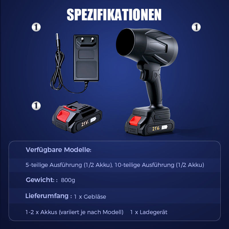 🌪️🌪️Auto Elektrel Schneegebläse Handheld -Lüfter ✨（50% Rabatt für eine begrenzte Zeit!）