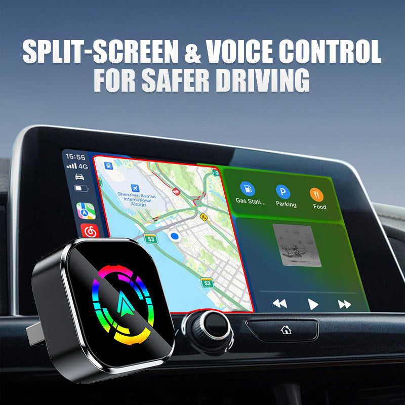 🚗📱 2-in-1 Wireless Adapter: Kabellos Auto-Connect für iPhone &amp; Android – Fahrsicherheit &amp; Freiheit genießen! 🔋🎉