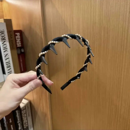 🔥Heißer Verkauf 50% Rabatt🔥Vintage High Cranium Artificial Pearl Hairband