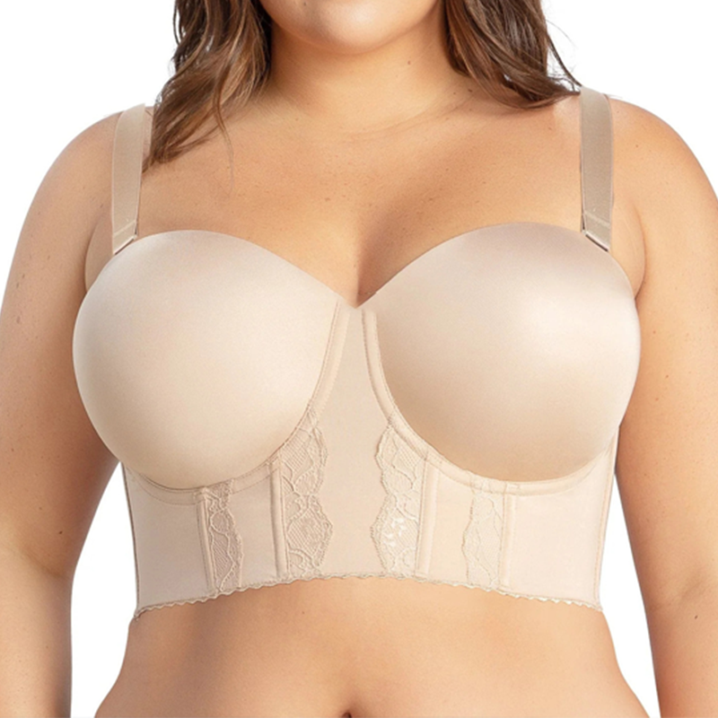 🌞🔥Begrenzter Ausverkauf 72% OFF🔥Damen-BH mit abnehmbarem Träger und tiefem Rücken