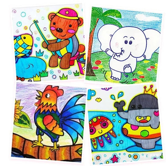 🎨 60% RABATT JETZT! ✨ Deluxe 6-in-1 Kreativ-Kunstset - Enthält Malwerkzeuge &amp; 12 Farben für die Entwicklung kindlicher Fantasie 🧑‍🎨🌟