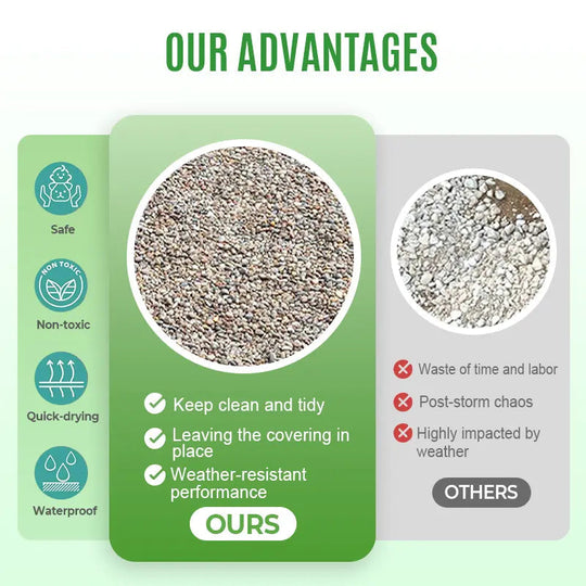 ⏳Begrenzte Zeit 50% Rabatt🌿 Ultra-starker Landschaftskleber | 2h trocken | Hält ALLES an Ort &amp; Stelle | Wetterfest &amp; langlebig