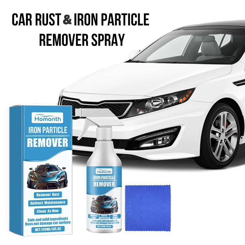🔥Kaufen Sie 2 und erhalten Sie 3 gratis✨Spray zum Entfernen von Rost und Eisenpartikeln an Autos