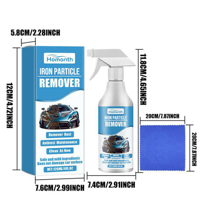 🔥Kaufen Sie 2 und erhalten Sie 3 gratis✨Spray zum Entfernen von Rost und Eisenpartikeln an Autos