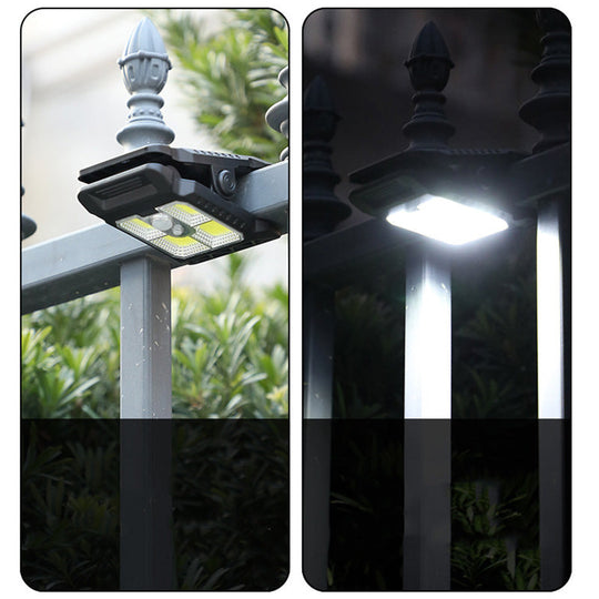 🌿 Solar-Clip-Leuchte mit Bewegungssensor – Jetzt 2 kaufen, 1 gratis! Perfekt für Garten, Balkon &amp; Terrasse! 🏡✨