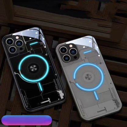 Futuristische, leuchtende Handyhülle für iPhone