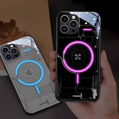 Futuristische, leuchtende Handyhülle für iPhone