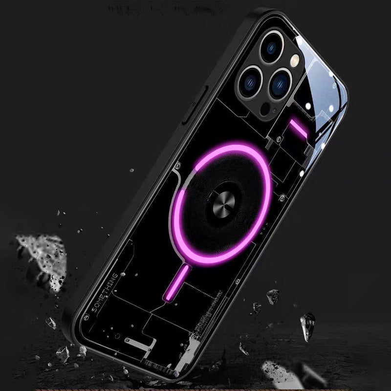 Futuristische, leuchtende Handyhülle für iPhone
