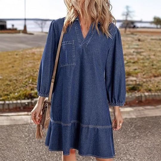 Lässiges Jeanskleid für Damen