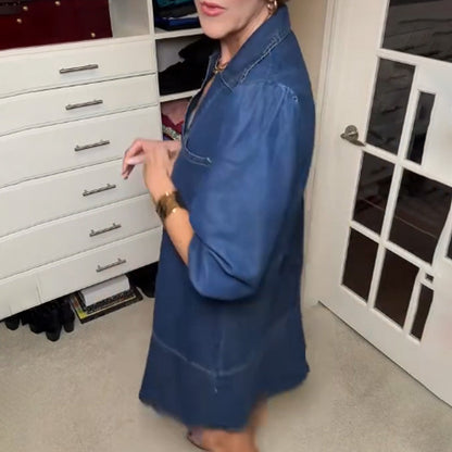 Lässiges Jeanskleid für Damen