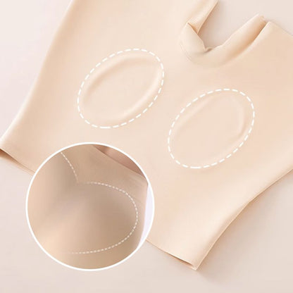 Frauen mit hoher T-Thraist-Eisseide mit Bauchkontroll-Hüftleben