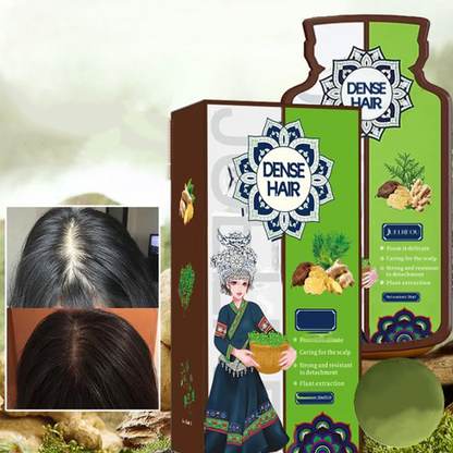 Shampoo zur Haarverdickung mit Ingwerextrakt