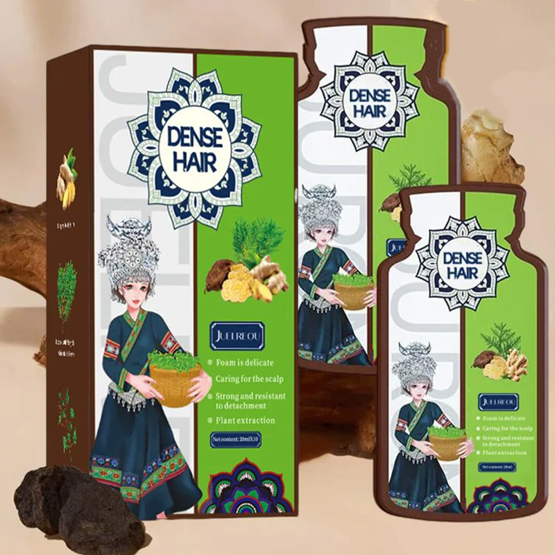 Shampoo zur Haarverdickung mit Ingwerextrakt