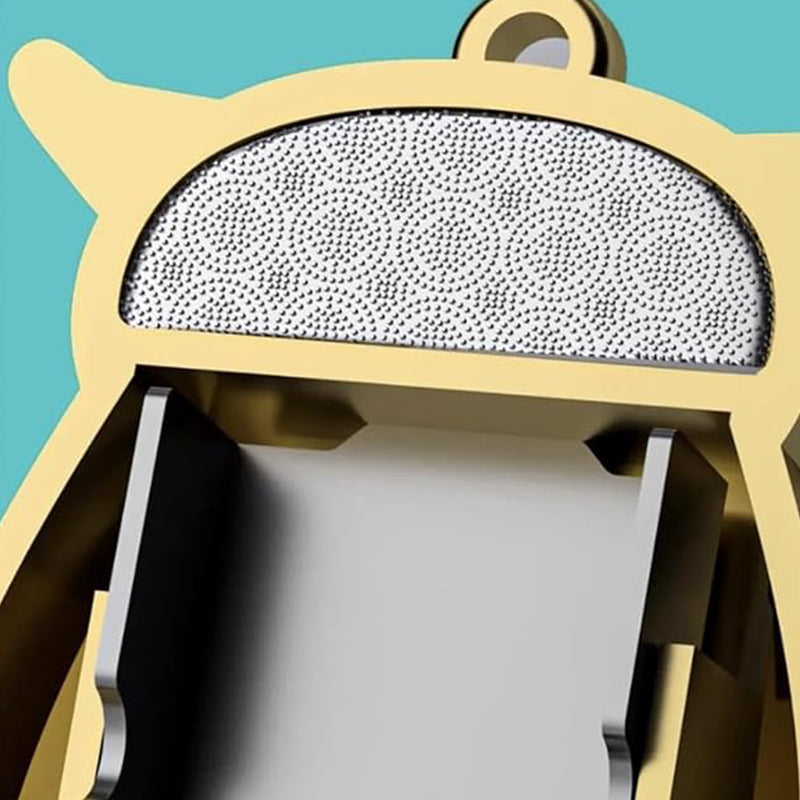 💥Mini-faltbarer Edelstahl-Eulen-Nagelknipser🦉