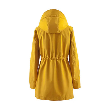 🧥LETZTER TAG DES AUSVERKAUFS 50 % RABATT🌧️💧Ultimative wasserdichte Jacke mit Karomuster für Damen🍃